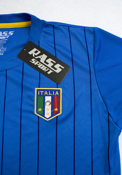 Blue Italy Short Sleeve Soccer Jersey (mdyg1064)
