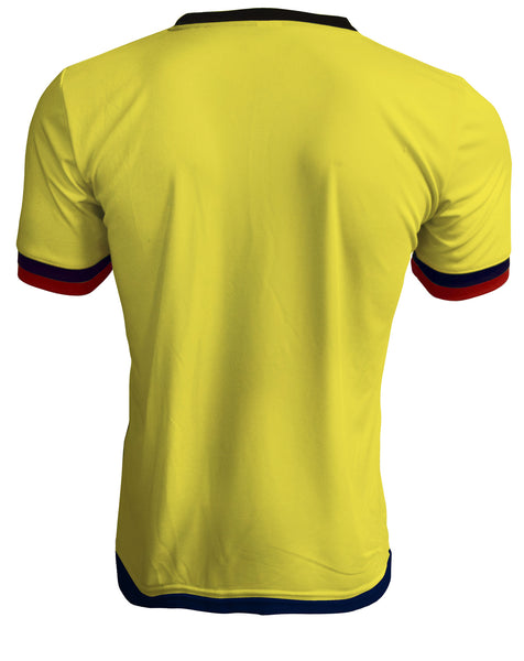 Comlombia Short Sleeve Soccer Jersey (mdyg0311)