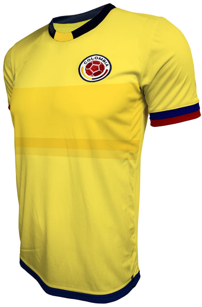Comlombia Short Sleeve Soccer Jersey (mdyg0311)