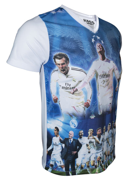 Cristiando Ronaldo-Real Madrid Short Sleeve Soccer Jersey (3059)