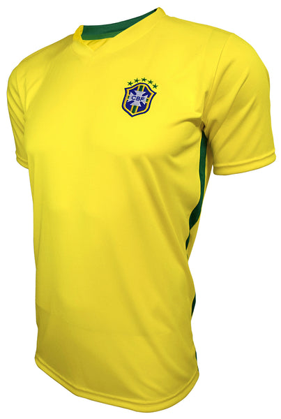 Brazil Short Sleeve Soccer Jersey (mdyg0848)
