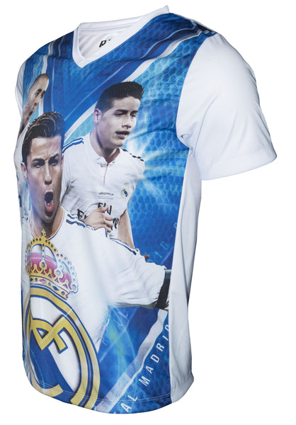 Comic-Real Madrid Short Sleeve Soccer Jersey (2973)
