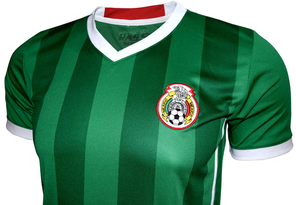 Green Mexico Short Sleeve Soccer Jersey (mdyg0844)