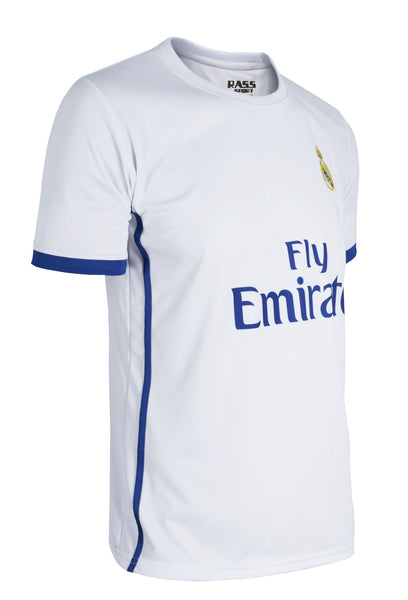 White Real Madrid Short Sleeve Soccer Jersey Ronaldo (mdyg0847)