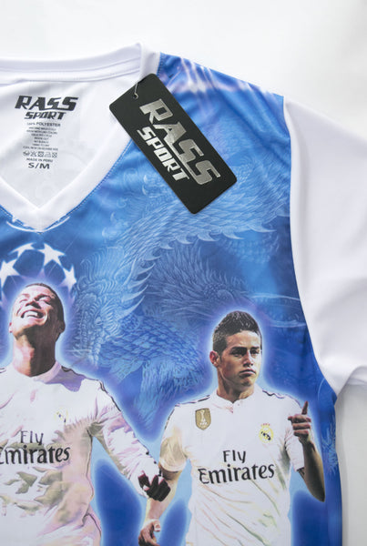 Cristiando Ronaldo-Real Madrid Short Sleeve Soccer Jersey (3059)