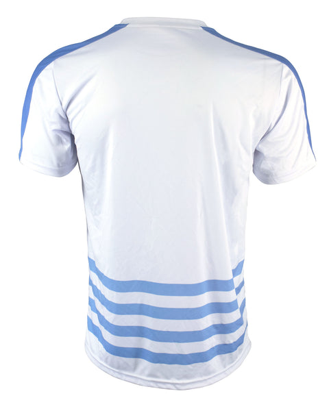 White Uruguay Short Sleeve Soccer Jerseys (mdyg0931)