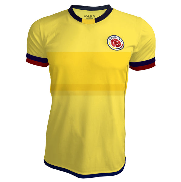 Comlombia Short Sleeve Soccer Jersey (mdyg0311)